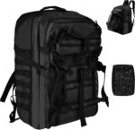 Motorcycle Helmet Backpack for Men 50L Molle Large Capacity with