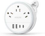 NTONPOWER Travel Power Strip, Travel Essentials, Travel Extension Cord