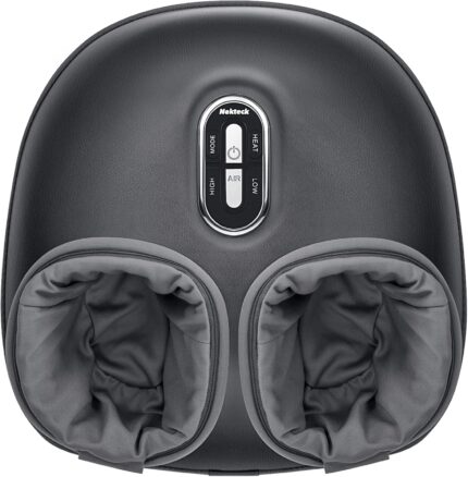 Nekteck Shiatsu Foot Massager Machine with Soothing Heat, Deep