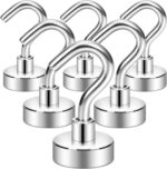 Neosmuk Magnetic Hooks, Cruise Ship Essentials, 30lb+ Heavy Duty
