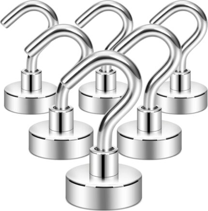 Neosmuk Magnetic Hooks, Cruise Ship Essentials, 30lb+ Heavy Duty