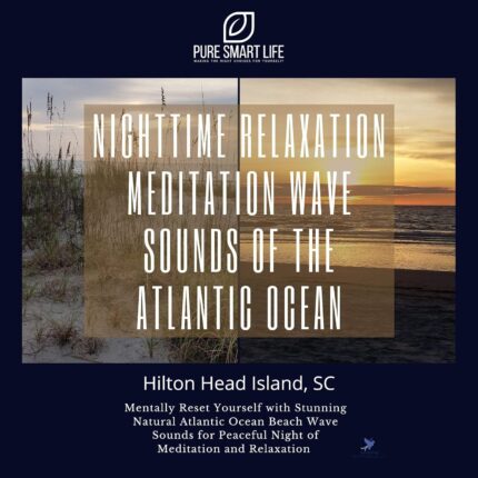 Nighttime Relaxation Meditation Wave Sounds of the Atlantic Ocean: