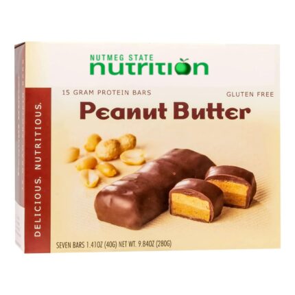 Nutmeg State Nutrition - High Protein Bars, Gluten Free, Low Calorie,