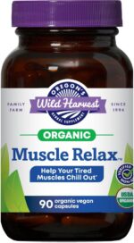 Oregon's Wild Harvest Muscle Relax Organic Herbal Supplement Vegan