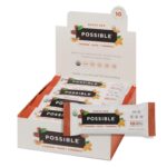 POSSIBLE Snack Bar - Organic Energy Bars with 10g of Plant-Based