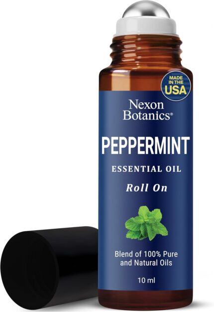 Peppermint Essential Oil Roll-On 10 ml - Pure, Natural & Prediluted