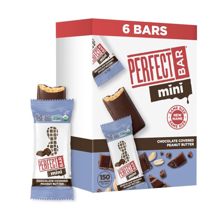 Perfect Bar Mini Gluten-Free Chocolate Covered Peanut Butter Protein
