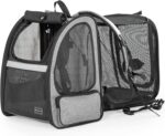Petsfit Dog Backpack Carrier,Cat Backpacks Expandable with Great