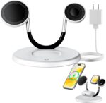Phone and Watch Charging Station: Mag-Safe 15W Fast Wireless Charger