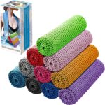 Ponpon 10pcs Cooling Towel Ice Towel Cooling Towels for Neck