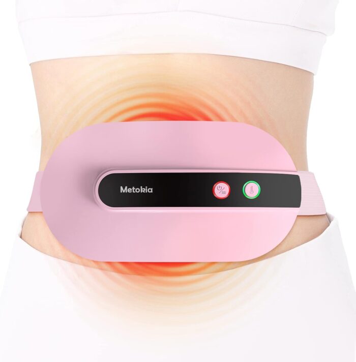 Portable Cordless Heating Pad, Heating Pad for Back Pain with 3 Heat