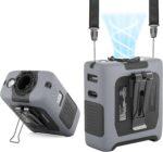 Portable Fan Wearable Personal Fan with 5 Speed Max 55 Working Hours