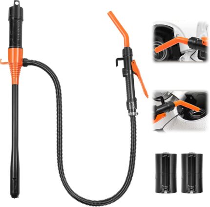 Portable Power Battery Pump, Battery Powered Siphon Fuel Transfer Pump