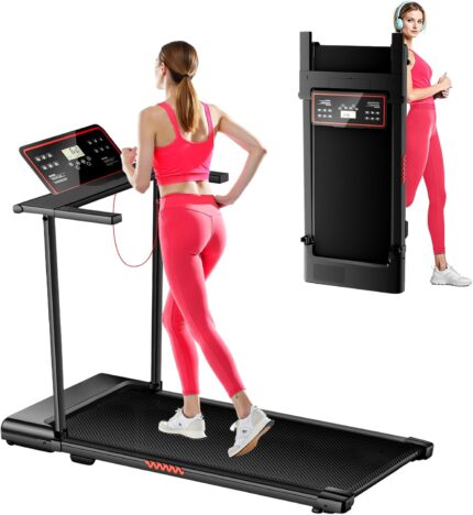 Portable Treadmills for Home, Electric Walking Pad Treadmill