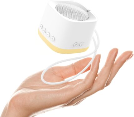Portable White Noise Machine,Mini Sound Machine for Travel with