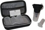 Powdered Supplement Case (Gray) - Portable Protein Powder Supplement