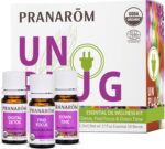 Pranarom - Unplug Wellness Essential Oil Kit (3-Pack of 5ml) - Digital