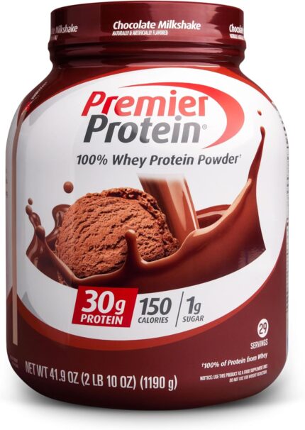 Premier Protein Protein Powder, 30g Protein, 1g Sugar, No Soy