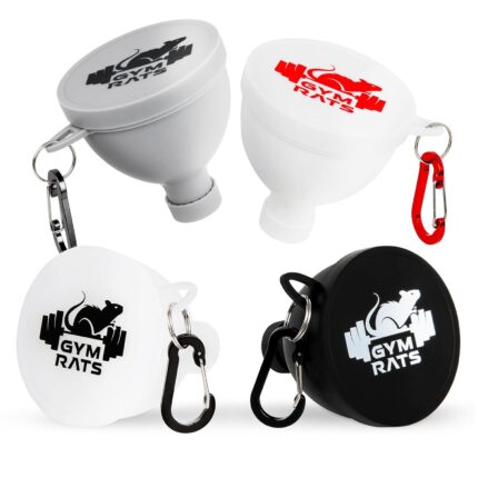 Protein Powder Funnel Set - Travel Protein Powder Container to Go with