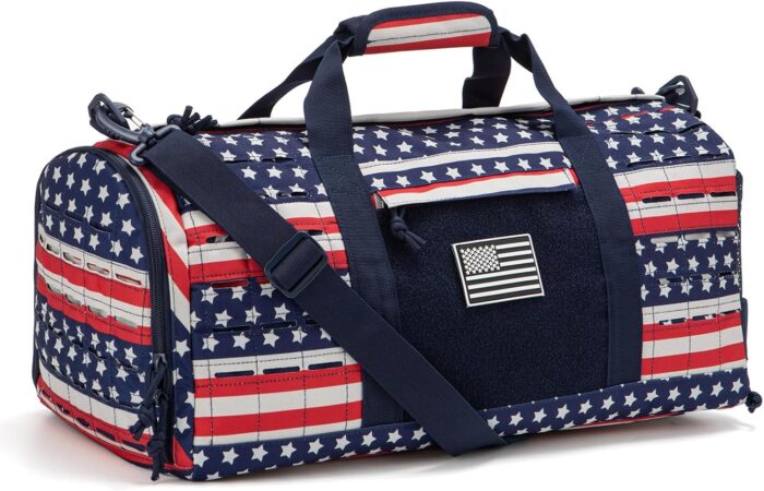 QT&QY 40L Military Tactical Duffel Bag For Men Sport Gym Bag