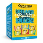 Quantum Energy Square: Energy Bar with Caffeine & 10g Protein.