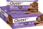 Quest Nutrition Caramel Chocolate Chunk Protein Bar, 20g Protein, 1g