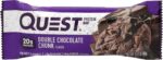 Quest Nutrition Protein Bar, Double Chocolate Chunk, 20g Protein, 4g