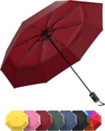 Rain-Mate Windproof Compact Umbrellas for Rain - Portable Folding