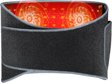 Red Light Belt for Body: Infrared Heating Vibration Massage Wrap Pad