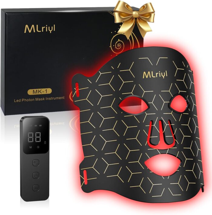 Red Light Therapy for Face,7-Mode Face Mask Led Light Therapy.Red