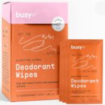 Refresh Line Deodorant Wipes - 15ct Deodorant for Women with Zinc,