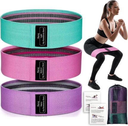 Renoj Resistance Bands, Exercise Workout Bands for Women and