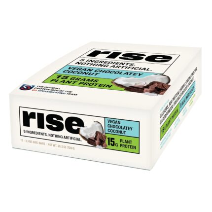 Rise Pea Protein Bar - Chocolately Coconut | Breakfast Bar & Protein