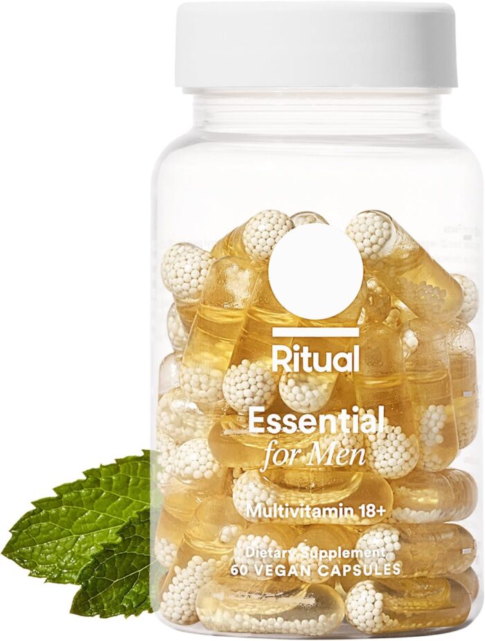 Ritual Multivitamin for Men 18+ with Zinc, Vitamin A and D3 for Immune