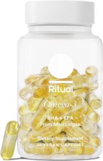 Ritual Omega 3 - Vegan - Science-Backed Dose of DHA & EPA Fatty Acids