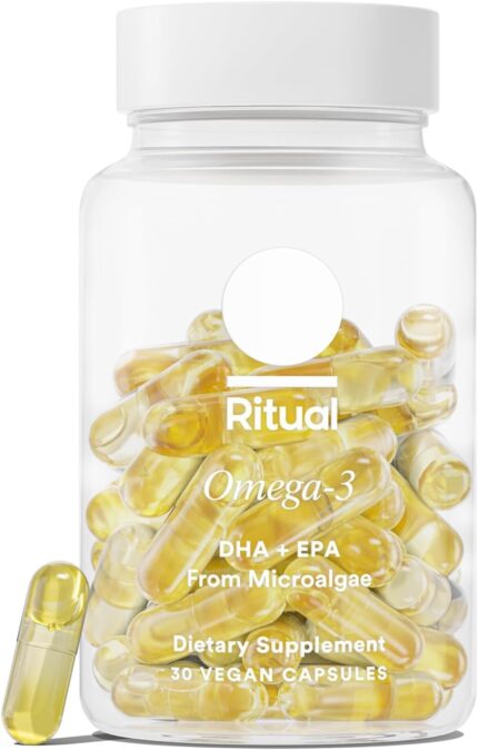 Ritual Omega 3 - Vegan - Science-Backed Dose of DHA & EPA Fatty Acids