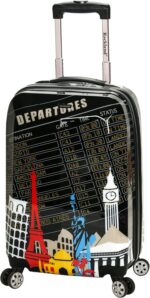 Rockland Departure Hardside Spinner Wheel Luggage, Carry-On 20"