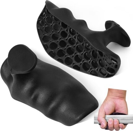 Rubber Gym Grips Fingerless Workout Gym Gloves, Workout Grip