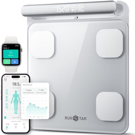 Runstar Smart Scale for Body Weight and Fat Percentage