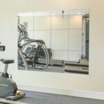 Ruomeng Home Gym Mirrors 12 Inch x 12Pcs Wall Mounted Mirror