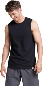 Russell Athletic Men's Dri-Power Cotton Blend Sleeveless