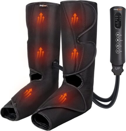 SHINE WELL Leg Massager for Circulation and Pain Relief, Leg