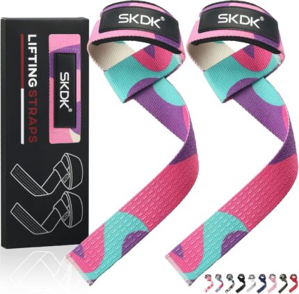 SKDK Cotton Hard Pull Wrist Lifting Straps Grips