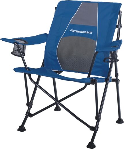 STRONGBACK Camping Chair Guru Heavy Duty Camping Chairs with Lumbar