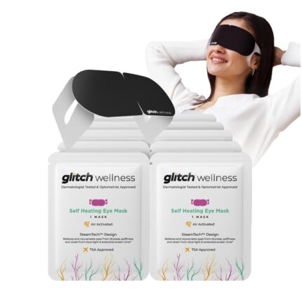 Self Heating Eye Mask - Steam Eye Mask for Dry Eyes, Soothing Relief,