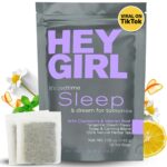 Sleep Tea for Bedtime - Calming Sleepytime Herbal Tea w/Valerian Root,