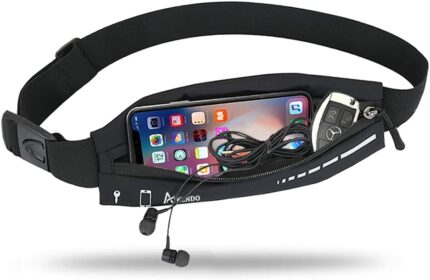 Slim Running Belt for Women Men,Runners Fanny Pack Phone