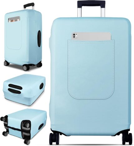Slohif Luggage Cover for Suitcase Tsa Approved Protector - Luggage