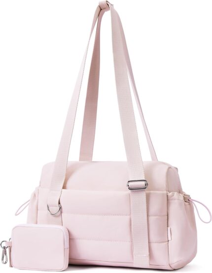 Small Gym Bag for Women 2 Set Mini Gym Duffle Bag with Wet