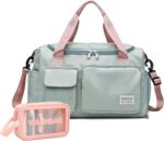 Small Gym Bag for Women, Travel Duffle Bag Carry On Weekender Bag with